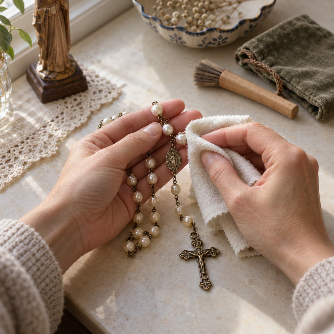 Catholic Rosary Components Explained: Crucifix, Centerpiece & Connectors