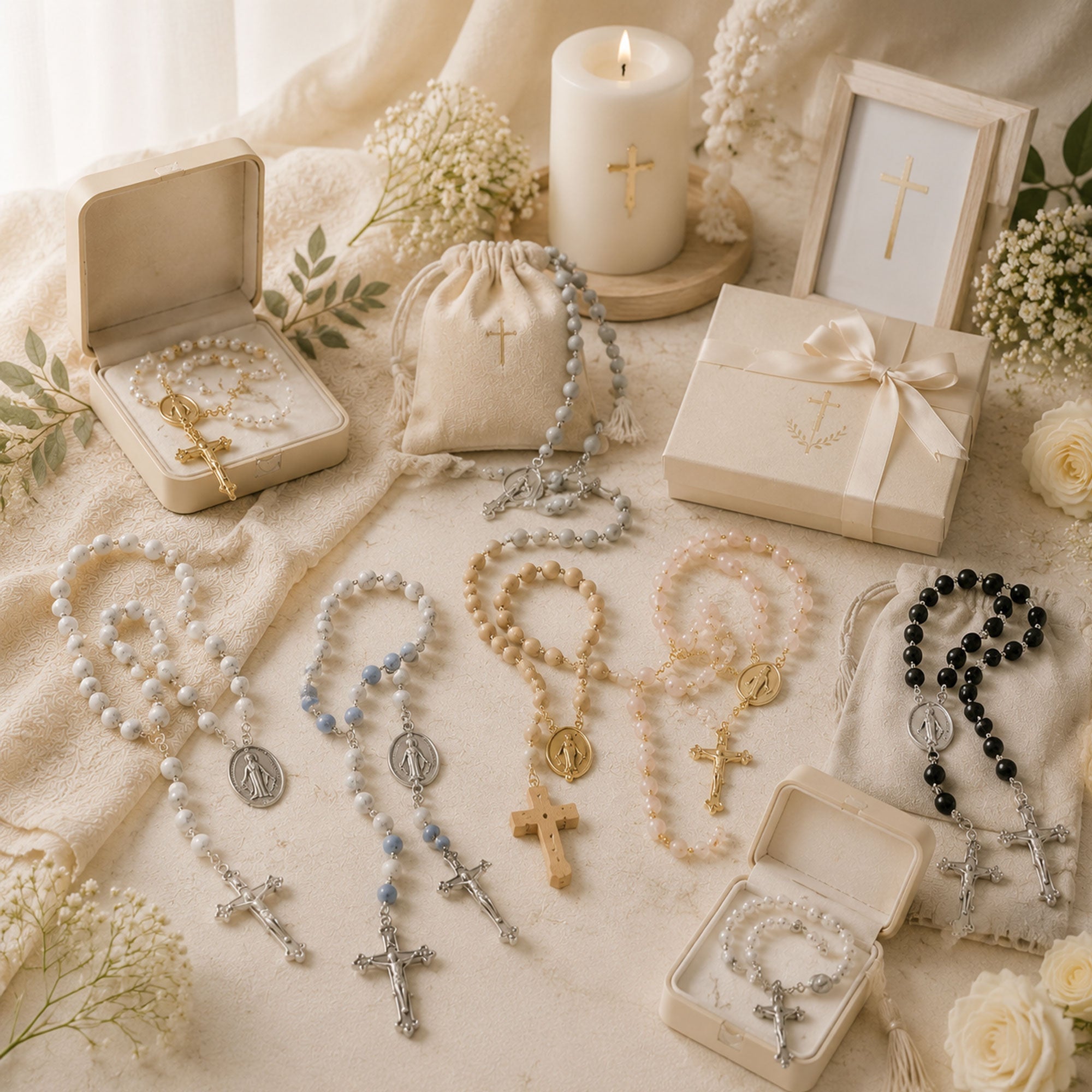 First Rosary Beads | Catholic Rosary Sets for Girls & Boys