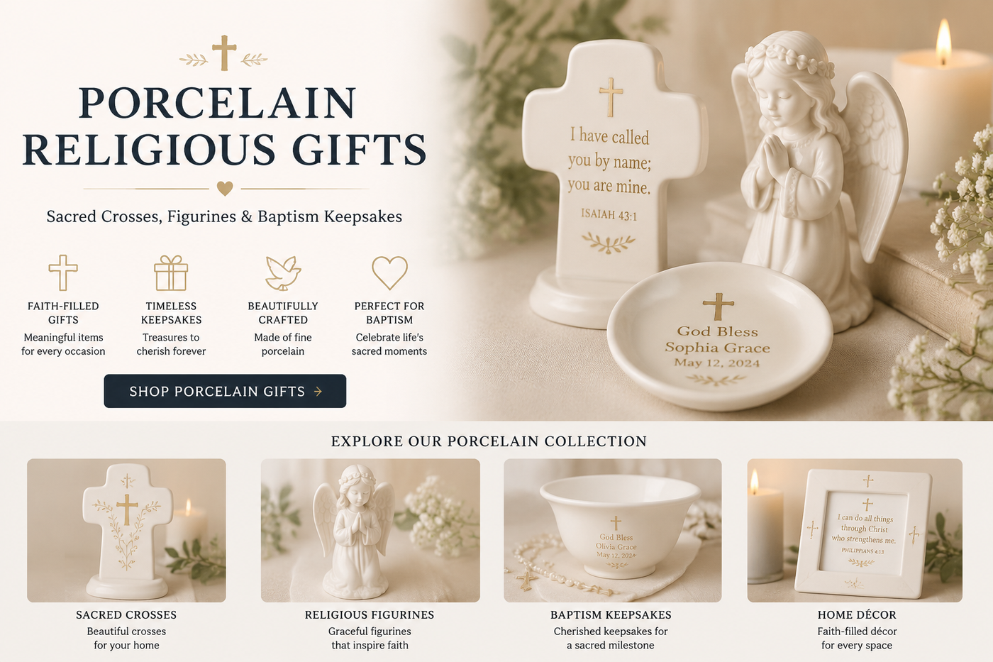 Porcelain Religious Items