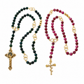 Catholic wedding blessing rosary set for a bride and groom