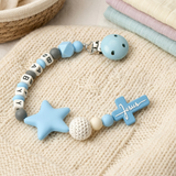 Personalized Silicone Baby Rosary Clip