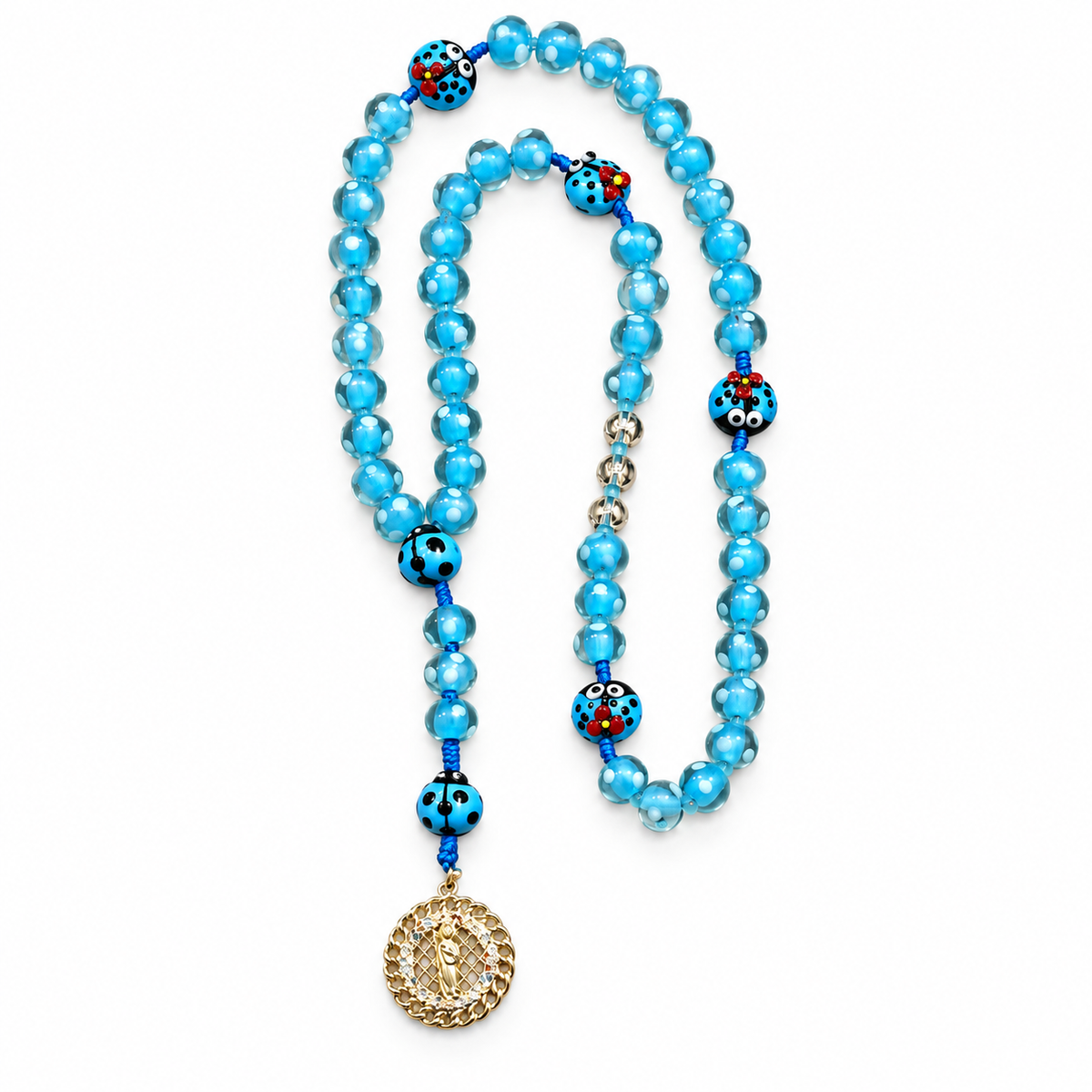 Colorful Catholic Rosary