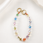 Crystal Catholic Phone Charm