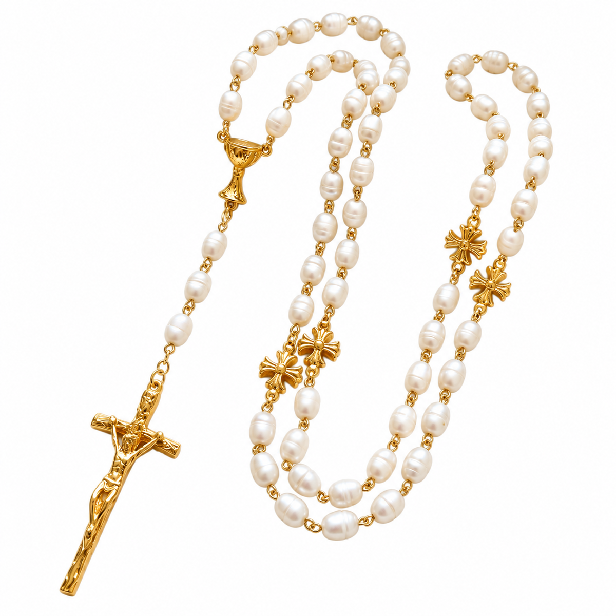 Freshwater Pearl Catholic Rosary