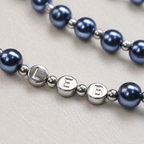 Blue Pearl Catholic Rosary