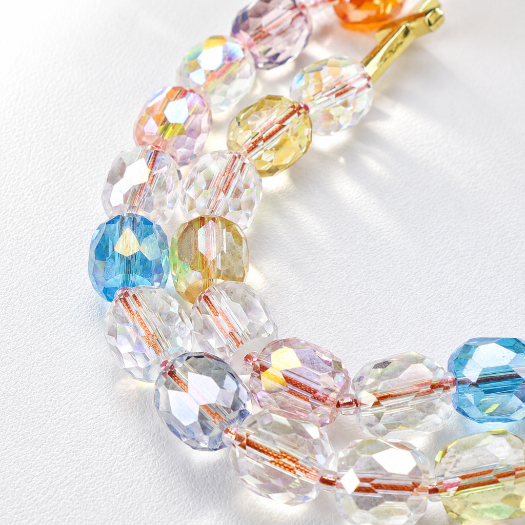 Crystal Catholic Phone Charm