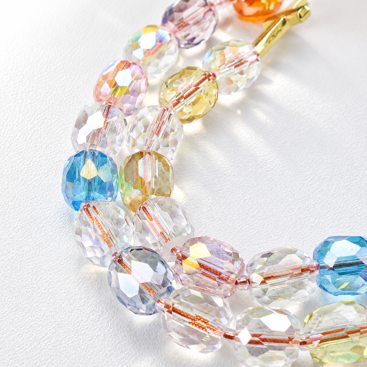 Crystal Catholic Phone Charm