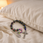 Ceramic Catholic Prayer Beads
