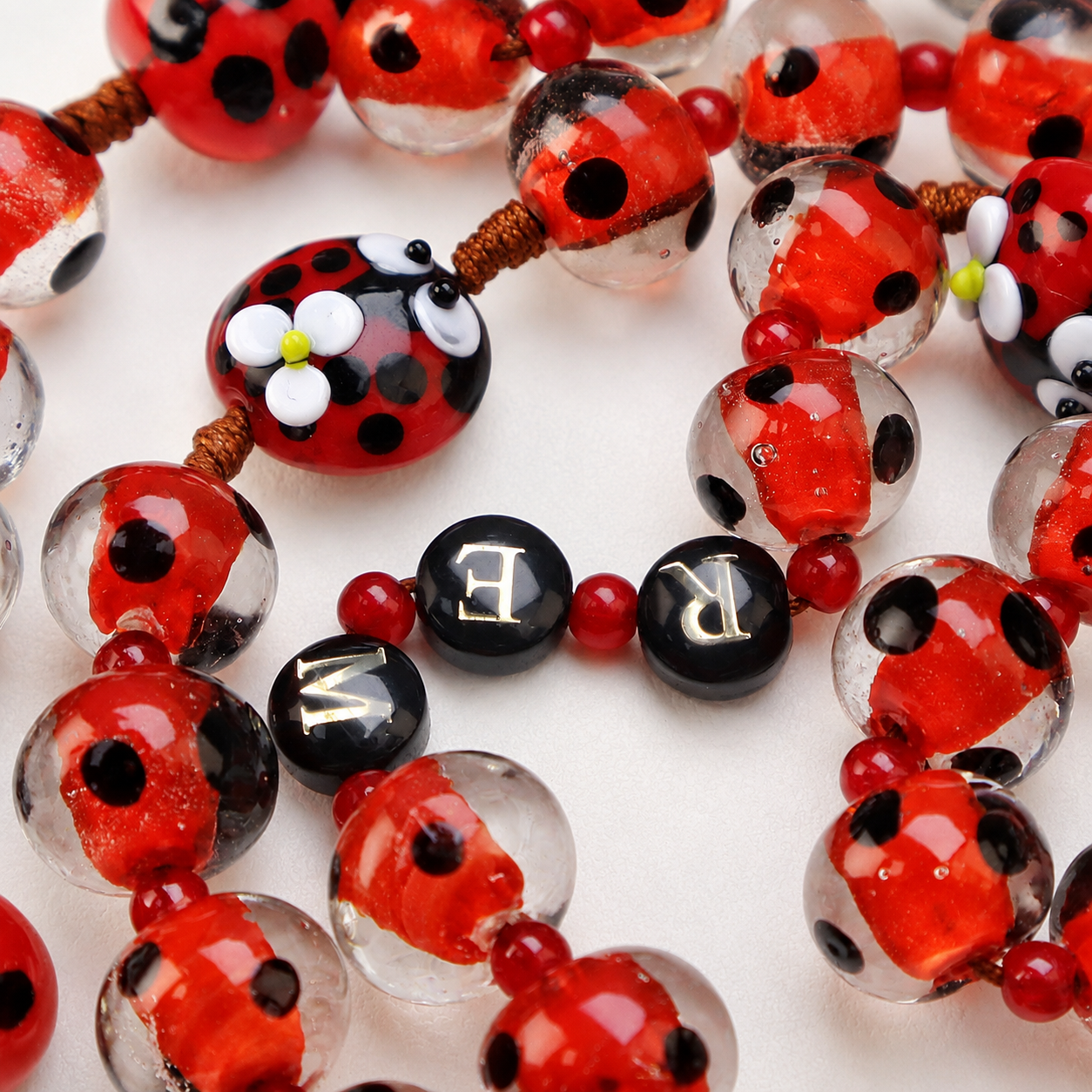 Colorful Catholic Rosary