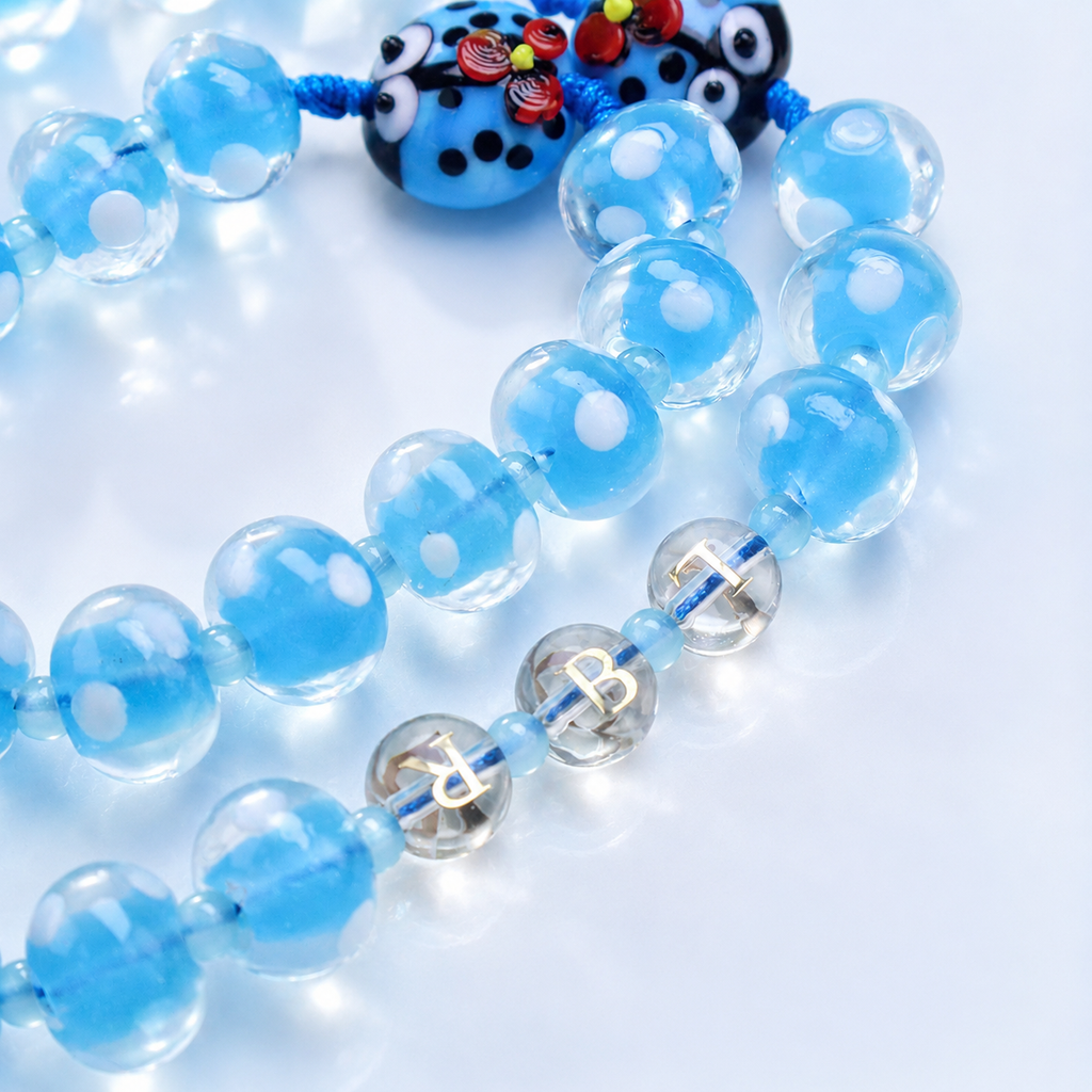 Colorful Catholic Rosary