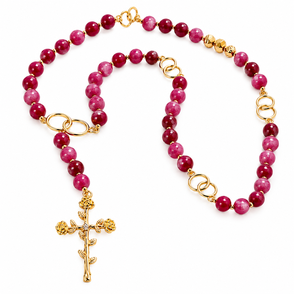 Rosario personalizado Devoción Rosa