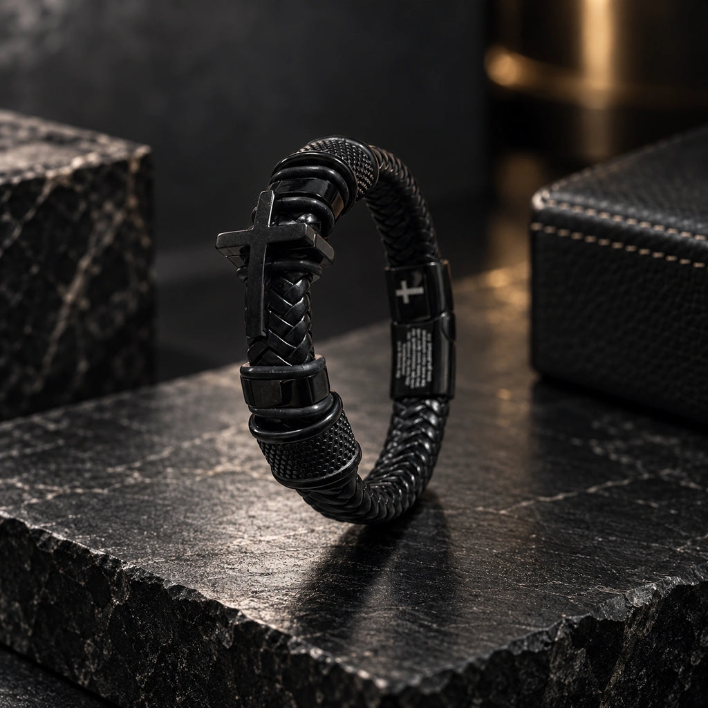 Men’s Cross Bracelet