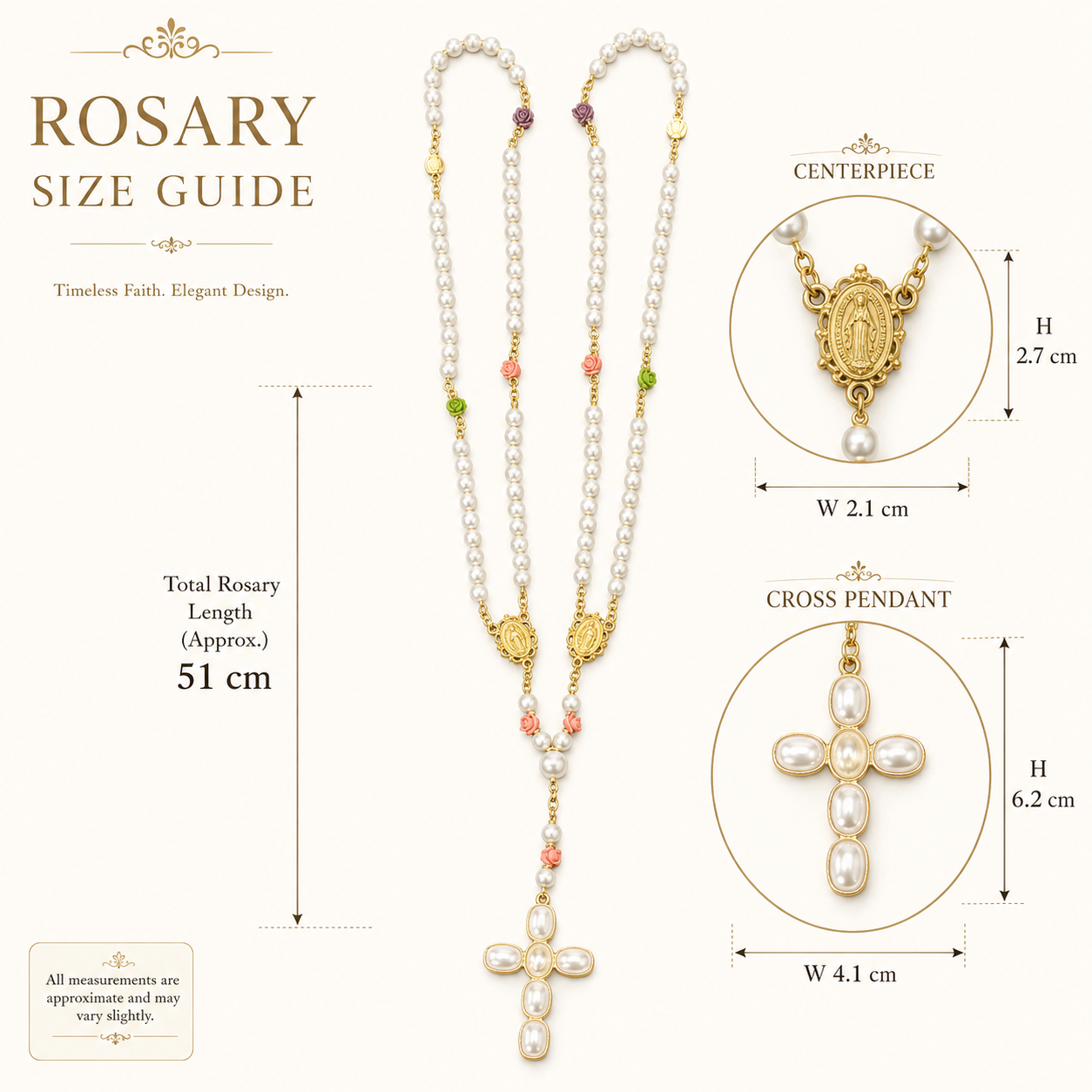 Pearl Wedding Rosary