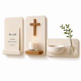 Prayer Corner | Multi-Functional Home Faith & Meditation Display