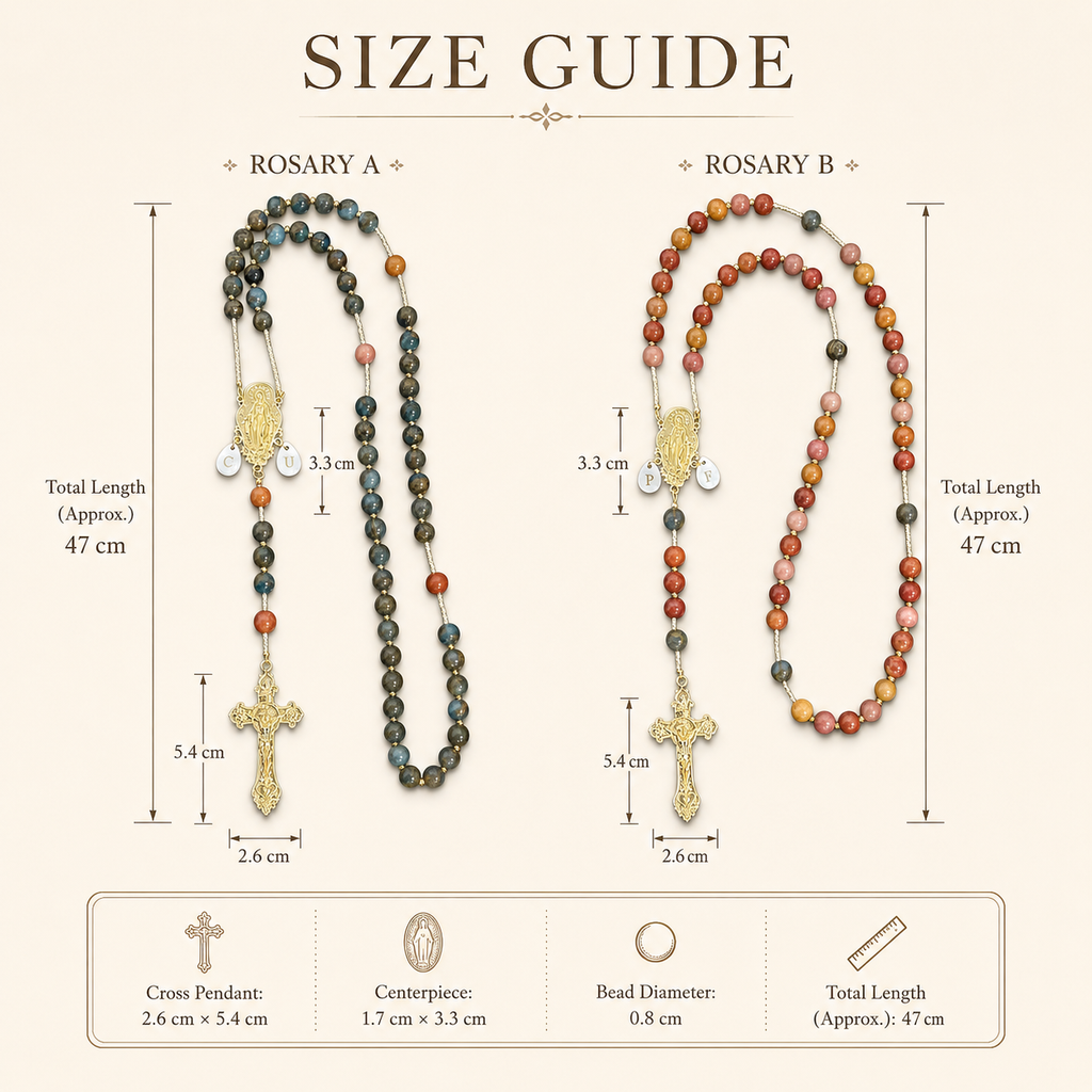 Couple Wedding Rosary Set