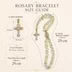Crystal Rosary Bracelet