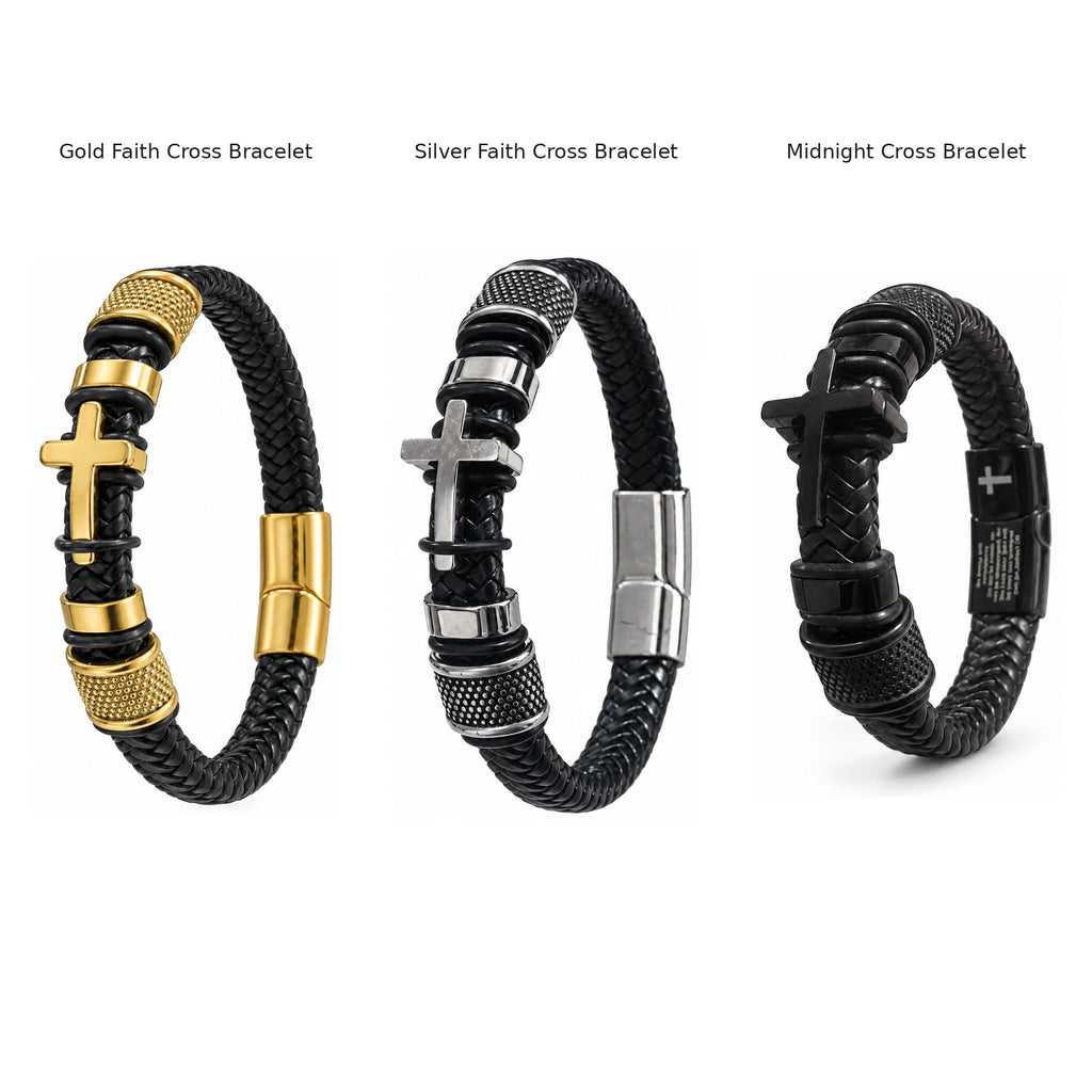 Men’s Cross Bracelet