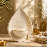 Handcrafted ceramic Holy Water Font for Baptism and Christening