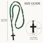 Green Stone Rosary