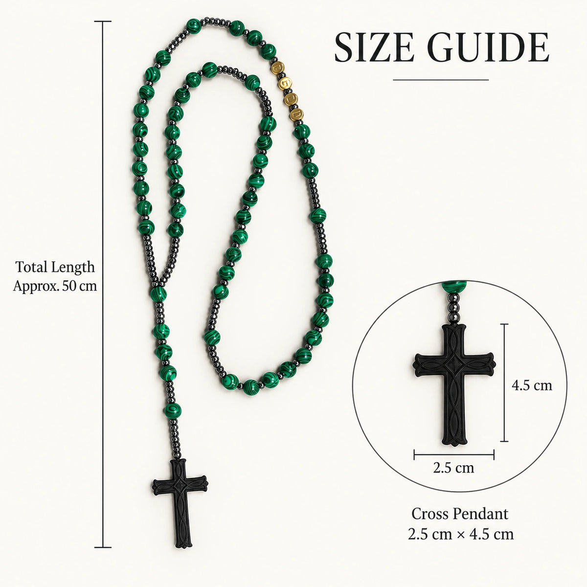 Green Stone Rosary