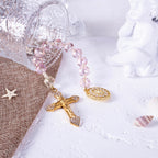 Crystal Catholic Prayer Beads