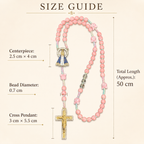 Pink Bunny Catholic Rosary