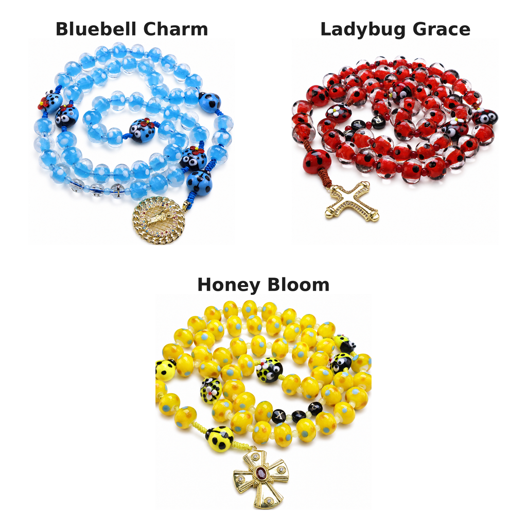 Colorful Catholic Rosary
