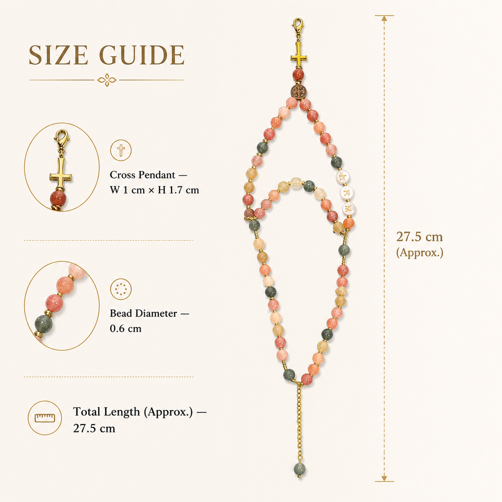 Personalized Rosary Bracelet