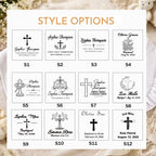 Personalized Embroidered Baby Blanket | Baptism & Christening Keepsake Gift for Newborn Baby Boy & Girl