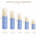 Personalized Baptism Candle