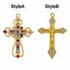 Crystal Catholic Prayer Beads