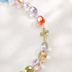 Crystal Catholic Phone Charm