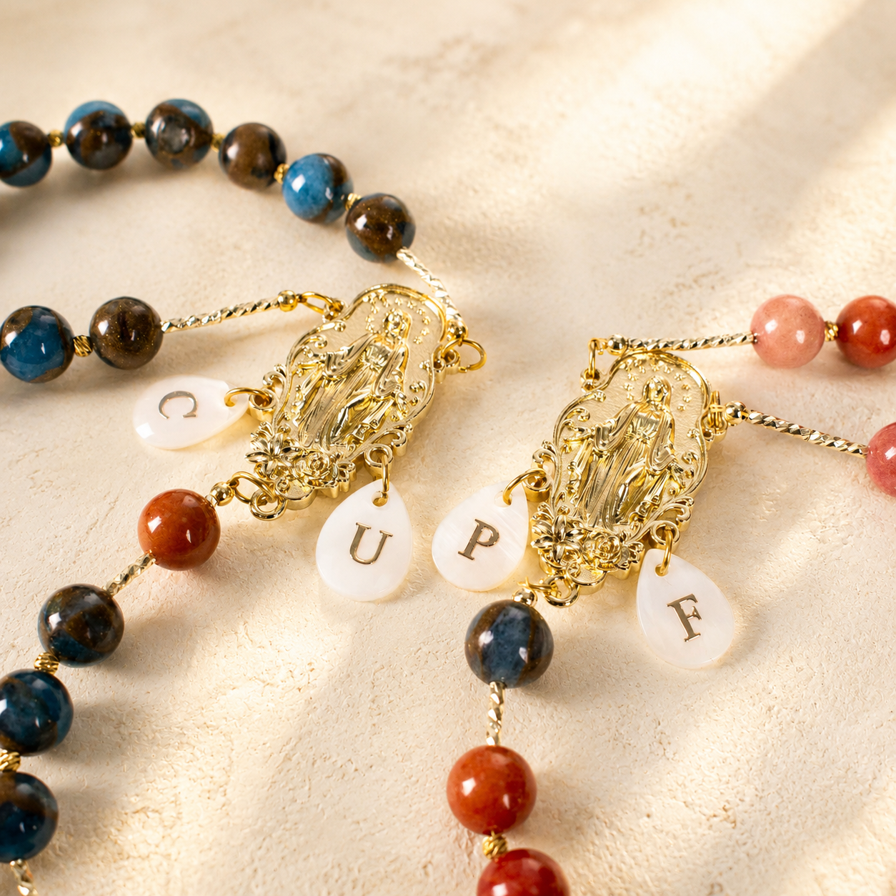 Couple Wedding Rosary Set