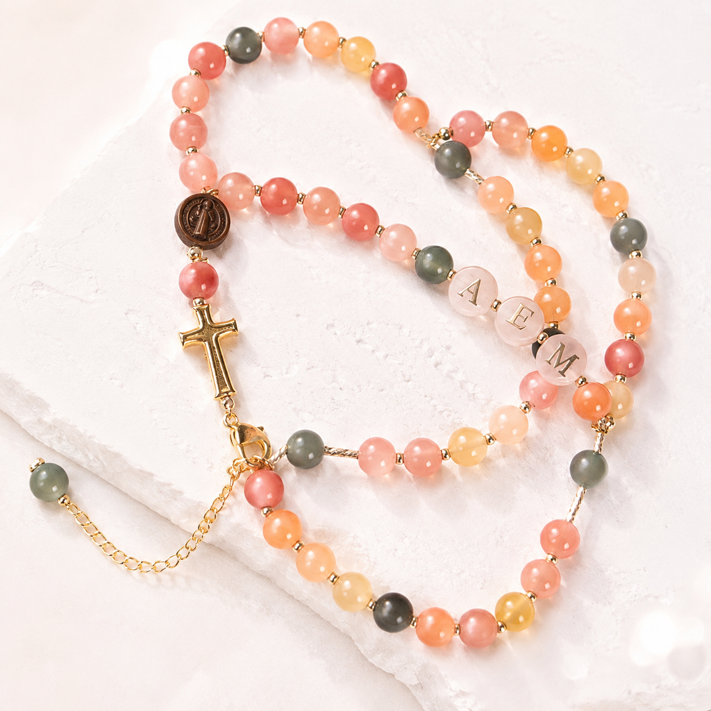 Personalized Rosary Bracelet