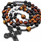 Dark Stone Catholic Rosary