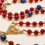 Red Catholic Rosary