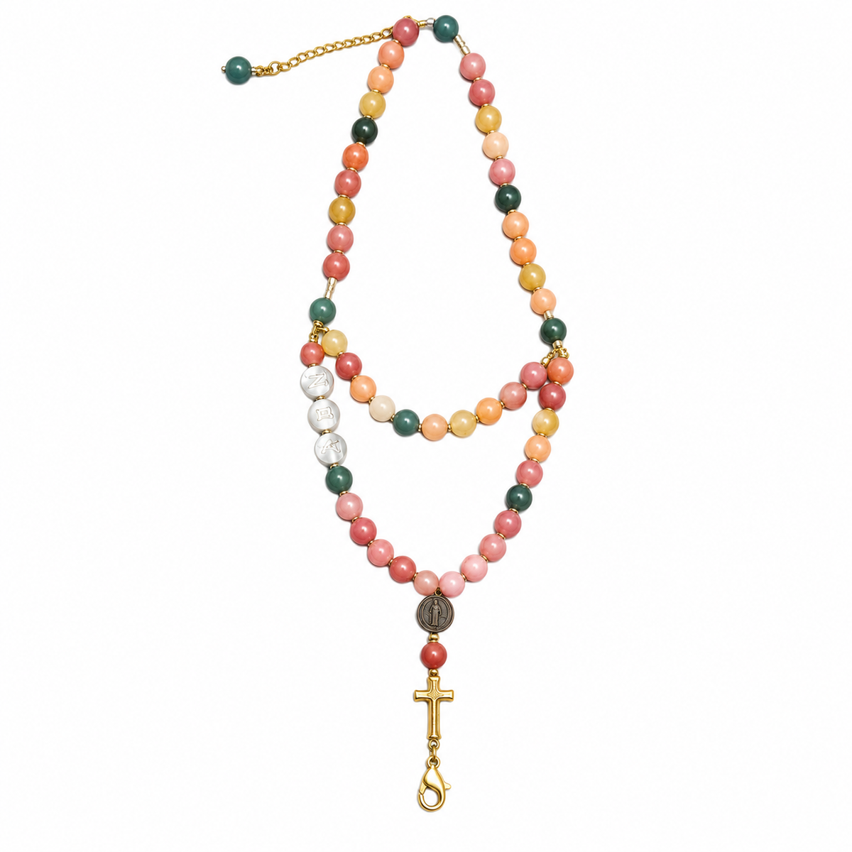 Personalized Rosary Bracelet