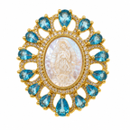 Clip decorativo de la Virgen María para ventilación de coche