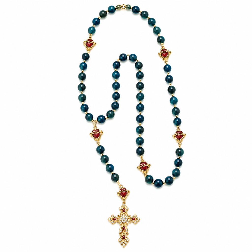 Rosario de bodas del Sagrado Corazón