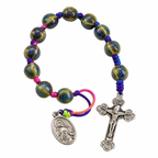 Ceramic Catholic Prayer Beads