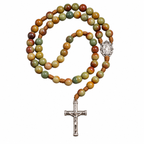 Men's Earth Tone Catholic Rosary