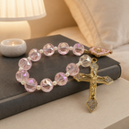 Crystal Catholic Prayer Beads