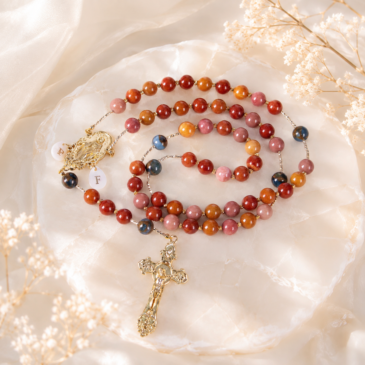 Couple Wedding Rosary Set